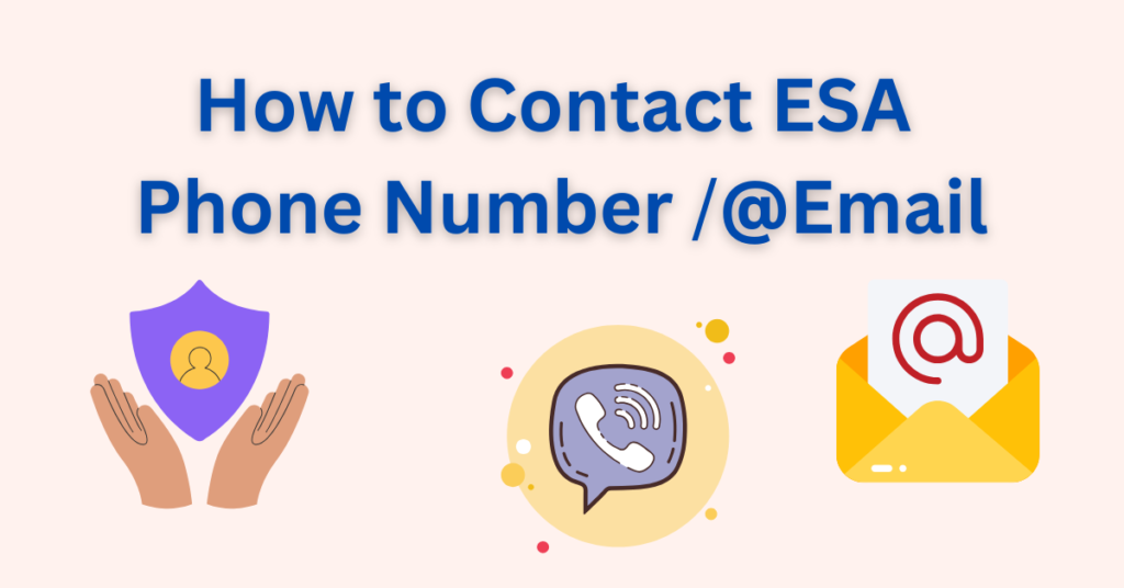 ESA Contact Number